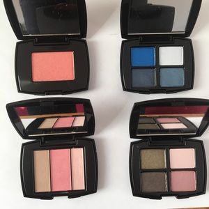 Four brand New Lancôme mini makeup compacts
